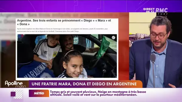 En Argentine, il existe une fratrie composée de Diego, Mara et Dona