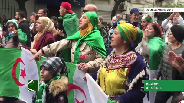 Alger : les manifestations se poursuivent en Algérie après l'investiture du nouveau président