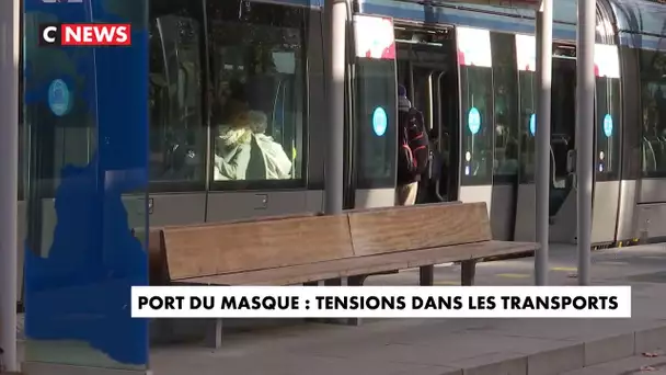 Port du masque : tension dans les transports