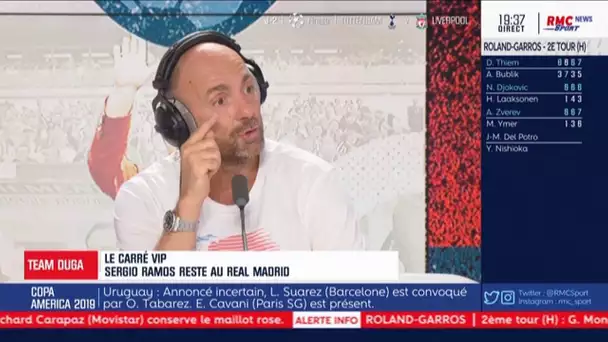 Duga : 'J&#039;aimerais que Mbappé et Neymar fassent comme Ramos et disent : je reste !'