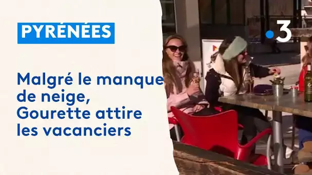 Béarn : malgré le manque de neige, Gourette attire les vacanciers