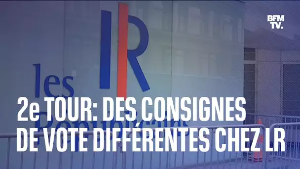 Consigne de vote: les voix dissonantes des Républicains