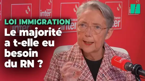 La loi immigration votée « sans le RN » ? C’est l’argument de la majorité, mais...