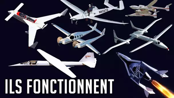 Les avions improbables (mais excellents) de Burt Rutan - Documentaire 2022