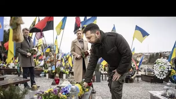 Ukraine : la victoire "dépend de vous", lance Zelensky à l'Occident