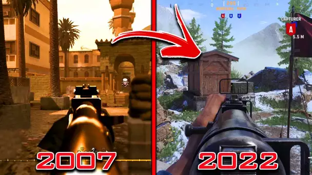 L'ÉVOLUTION DE CALL OF DUTY DE 2007 à 2022 (14 ans de CALL OF DUTY en 1 vidéo)