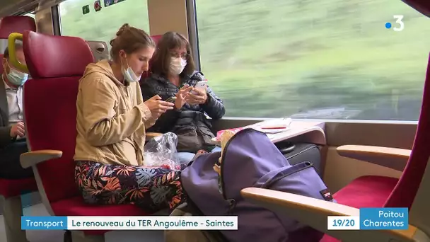La ligne SNCF Angoulême-Saintes reprend du service après six mois de travaux