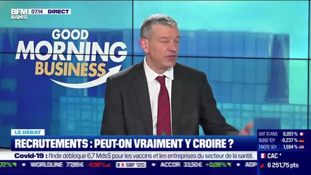 Le débat  : Recrutement, peu-on y croire ?