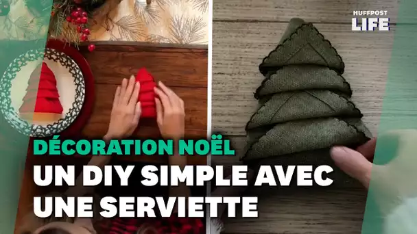 Pour la décoration de votre table de Noël, vous n'avez (sûrement) jamais pensé à faire ça