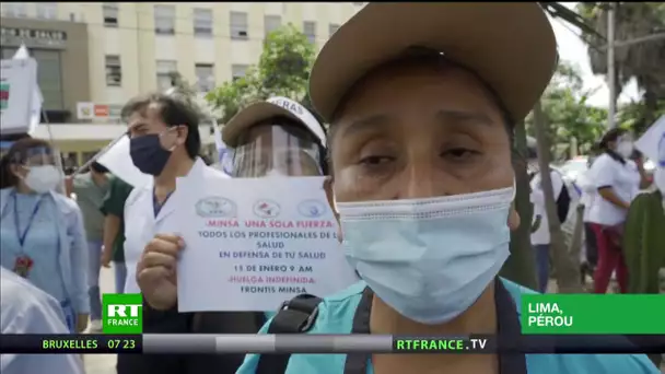Pérou : les médecins en grève pour réclamer une augmentation du budget de la santé