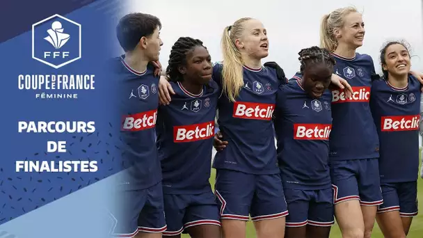 Coupe de France Féminine, parcours de finalistes : Paris-SG