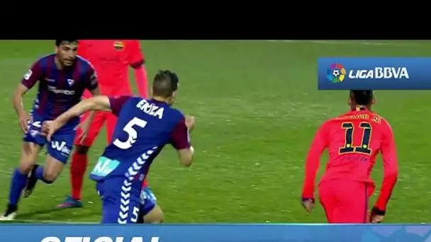 Taconazo y caño de Neymar