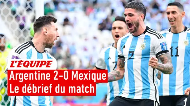 Argentine 2-0 Mexique : Le débrief du match (Coupe du monde 2022)