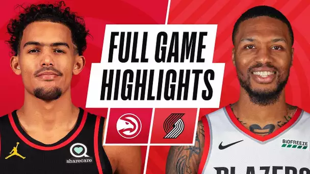 HAWKS at TRAIL BLAZERS | FULL GAME HIGHLIGHTS | January 16, 2021