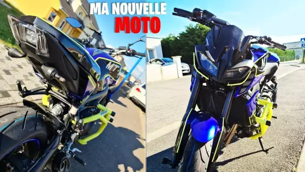 MA NOUVELLE MOTO ! MT-09 FULL CUSTOM !