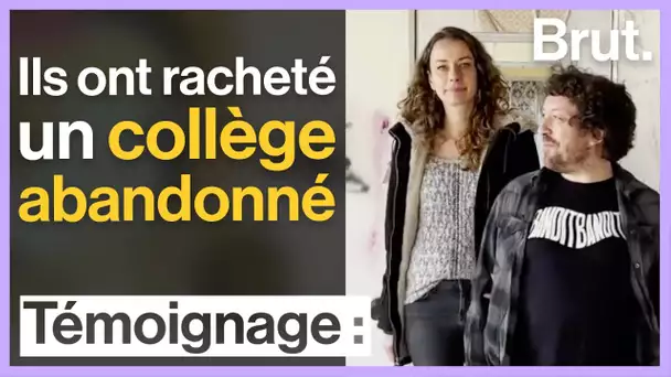 Ils sont devenus propriétaires d’un collège abandonné