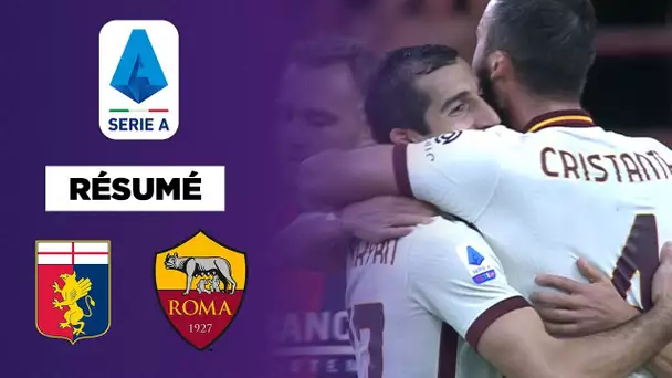Résumé : La Roma de Mkhitaryan écrase le Genoa