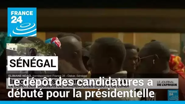 Sénégal : le dépôt des dossiers de candidature à la présidentielle a débuté • FRANCE 24