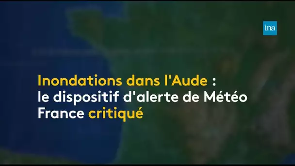 Aude : Le dispositif d'alerte crue de Météo France | franceinfo INA