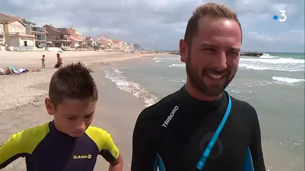 Hérault : la houle de sud-est a fait le bonheur des surfeurs