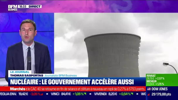 Nucléaire: le gouvernement accélère aussi