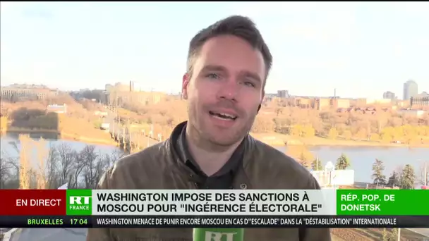 La Russie promet des mesures de riposte aux nouvelles sanctions américaines