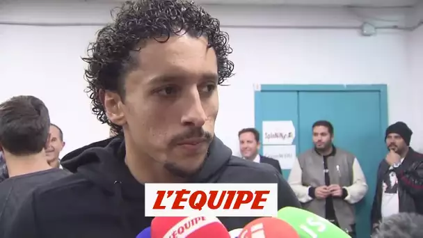 Marquinhos se plaint de l&#039;arbitrage - Foot - C1 - PSG