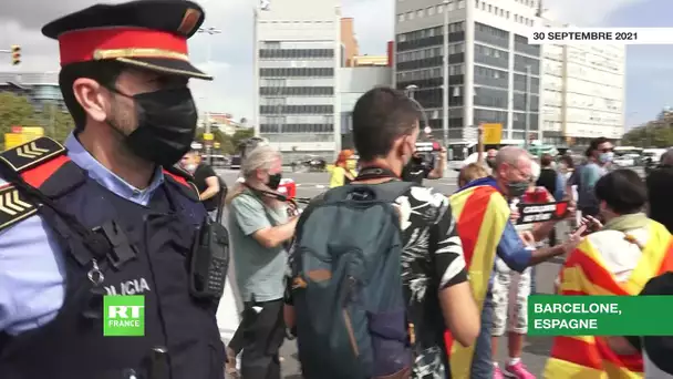 «La Catalogne n’a pas de roi» : manifestation à Barcelone contre la venue de Felipe VI