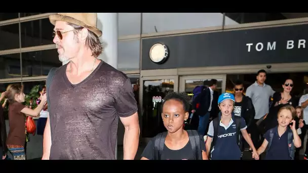 Brad Pitt aux anges  la star va passer son premier réveillon de Noël avec ses enfants depuis son di