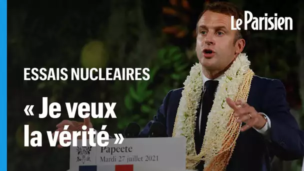 Essais nucléaires dans le Pacifique : la France « a une dette » envers la Polynésie française,