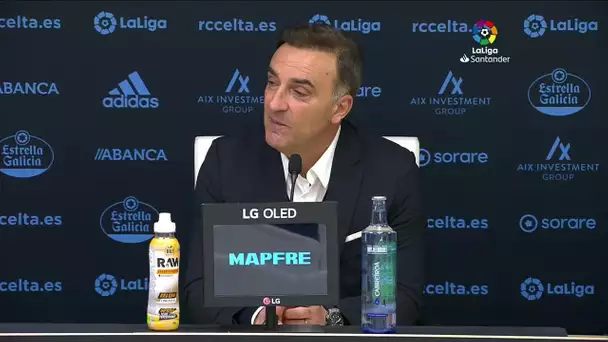 Rueda de prensa RC Celta vs CA Osasuna