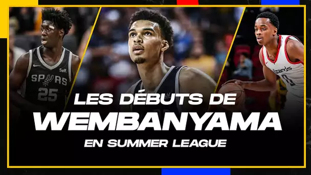 Victor Wembanyama : ses débuts en Summer League !