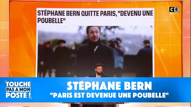 "Paris est devenue une poubelle" : Stéphane Bern quitte Paris !