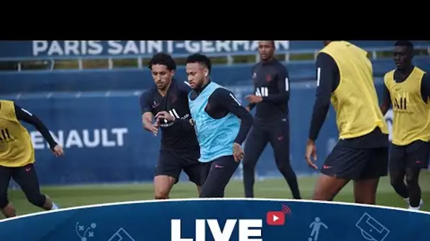 🎥 Les 15 premières minutes d'entraînement avant Paris Saint-Germain 🆚AS Monaco