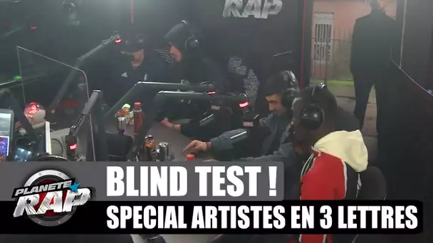 Blind Test spécial ARTISTES en 3 LETTRES avec JNR, Samitraille, NIM & Le Chat ! #PlanèteRap