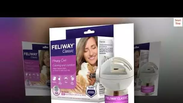 FELIWAY Classic Cat Calming Pheromone Diffuser, 30 Day Starter Kit (48 mL)