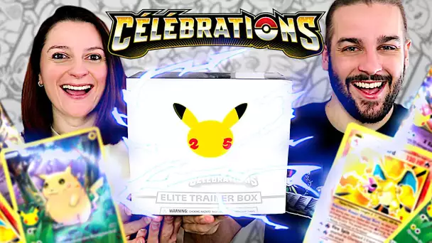 ON A RECU LES NOUVELLES CARTES CELEBRATIONS POKEMON ! OUVERTURE ETB CELEBRATIONS 25 ANS POKEMON