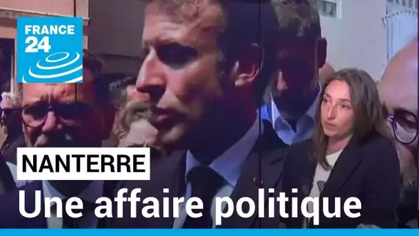 Nanterre: Macron dénonce l'"inexcusable", la gauche s'indigne, Le Pen appelle à la prudence