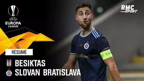 Résumé : Besiktas 2-1 Slovan Bratislava - Ligue Europa J5