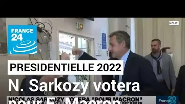 Présidentielle 2022 : Nicolas Sarkozy annonce son soutien à Emmanuel Macron • FRANCE 24