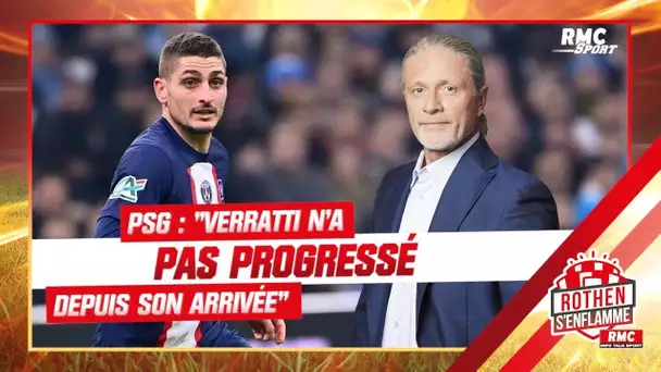 PSG : "Verratti n'a pas progressé depuis son arrivée" fulmine Petit