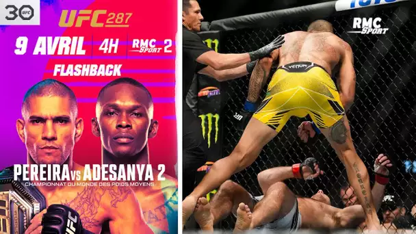 Retro UFC : Le KO sans pitié de Pereira sur Strickland dès le premier round (juillet 2022)