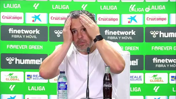 Rueda de prensa Real Betis vs Cádiz CF