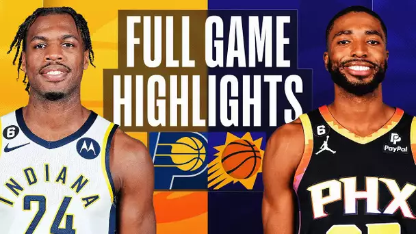 PACERS at SUNS | FULL GAME HIGHLIGHTS | January 21, 2023