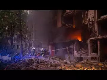 Kyiv bombardée en pleine visite du chef de l'ONU