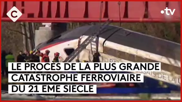 Déraillement mortel du TGV-Est : début du procès ce lundi - La Story - C à Vous - 04/03/2024