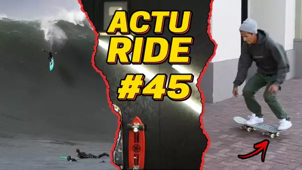 ACTU RIDE #45 : Mavericks est XXL, Aurelien Giraud en feu au Biome, Riding Zone de retour à la TV !