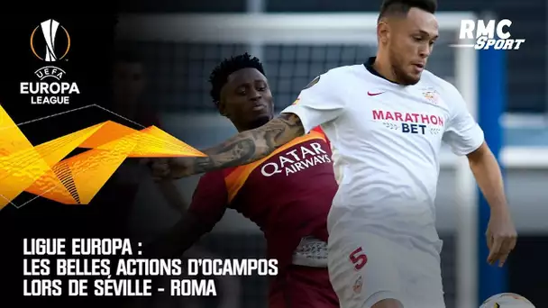 Ligue Europa : Les belles actions d'Ocampos lors de Séville - Roma