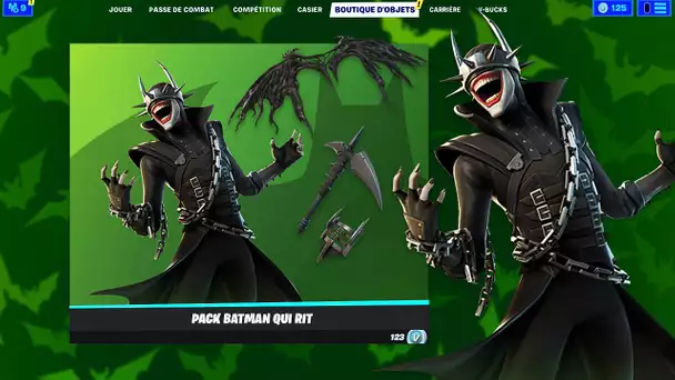 LE NOUVEAU SKIN "BATMAN QUI RIT" SUR FORTNITE ! (FORTNITE NEWS)