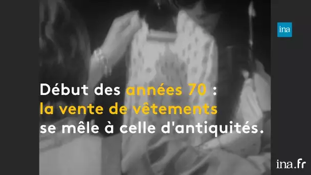 Les puces de Saint-Ouen, un marché transformé depuis les années 70 | Franceinfo INA